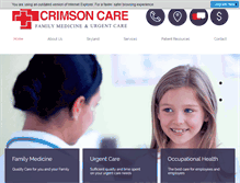 Tablet Screenshot of crimsoncare.com